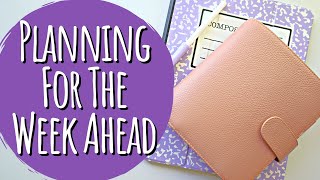 Weekly Planning Routine @PlanningAnnie