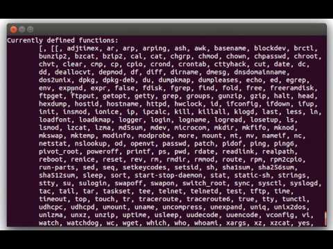 Basics of Busybox and how to run a Busybox HTTPD web server