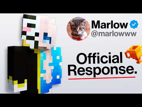 Marlow Just Officially Responded to ALL of the Allegations!?