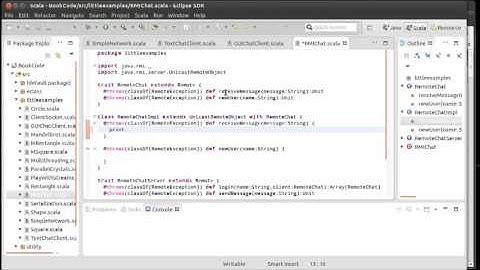 RMI Remote Method Invocation using Scala