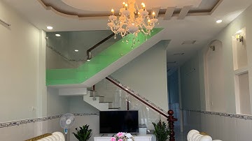 Nhà Phố Bình Chánh - Review Căn Nhà Đang Hoàn Thiện - Đường Đinh Đức Thiện