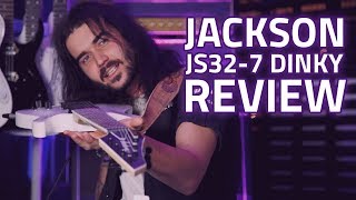 Jackson JS32-7 Dinky Demo & Review - 7 String RIFFS!
