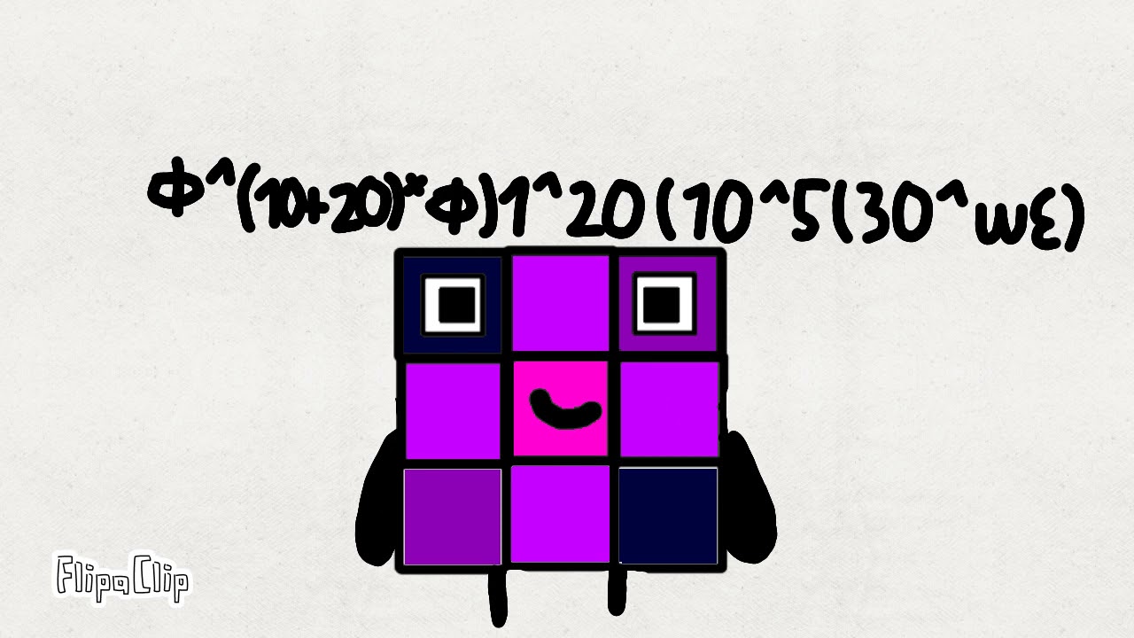 Numberblocks G Absolute Infinitynegative U Youtube