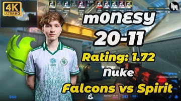 m0NESY (20-11) Falcons vs Spirit (Nuke) | BLAST Rivals 2025 Season 2 #cs2 #m0nesy
