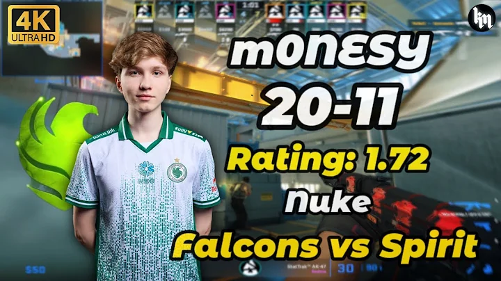 m0NESY (20-11) Falcons vs Spirit (Nuke) | BLAST Rivals 2025 Season 2 #cs2 #m0nesy
