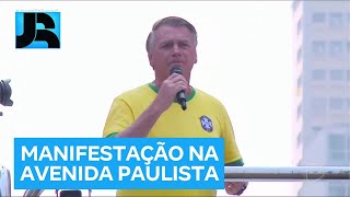 Thumbnail for Em protesto na Avenida Paulista, Bolsonaro defende liberdade de presos pelos atos de 8 de janeiro