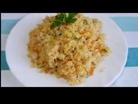 Vídeo: Como Fazer Sopa De Bulgur De Vegetais