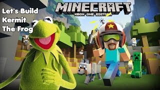 Minecraft Pixel Art Tutorial - Kermit The Frog
