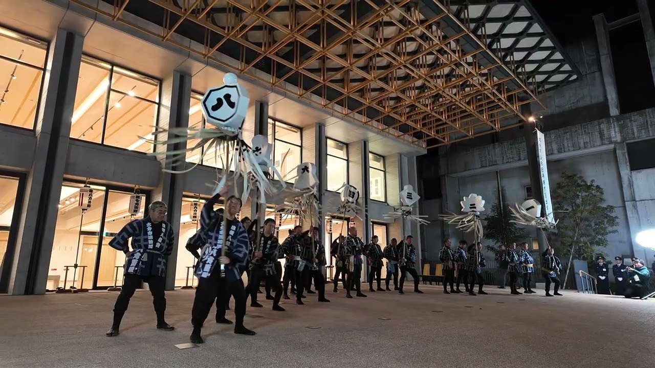 令和7年度 大分市消防団年末夜警出発式