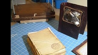 Part 1:  Double Fan Binding & DIY Bookpress