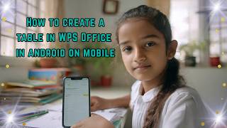 ✅Computer practical for #class3th #How to create a #table in #WPS Office in android on mobile screenshot 4