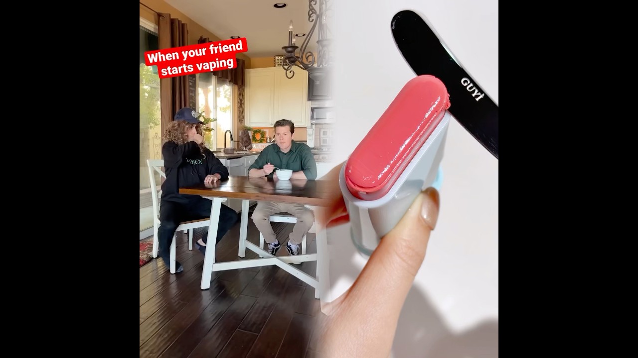 When ur friend starts vaping 😑🙄😂 
