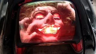 Latest Trending Modified Bike Back Light Ghost Joker Blinking Eye Sticker