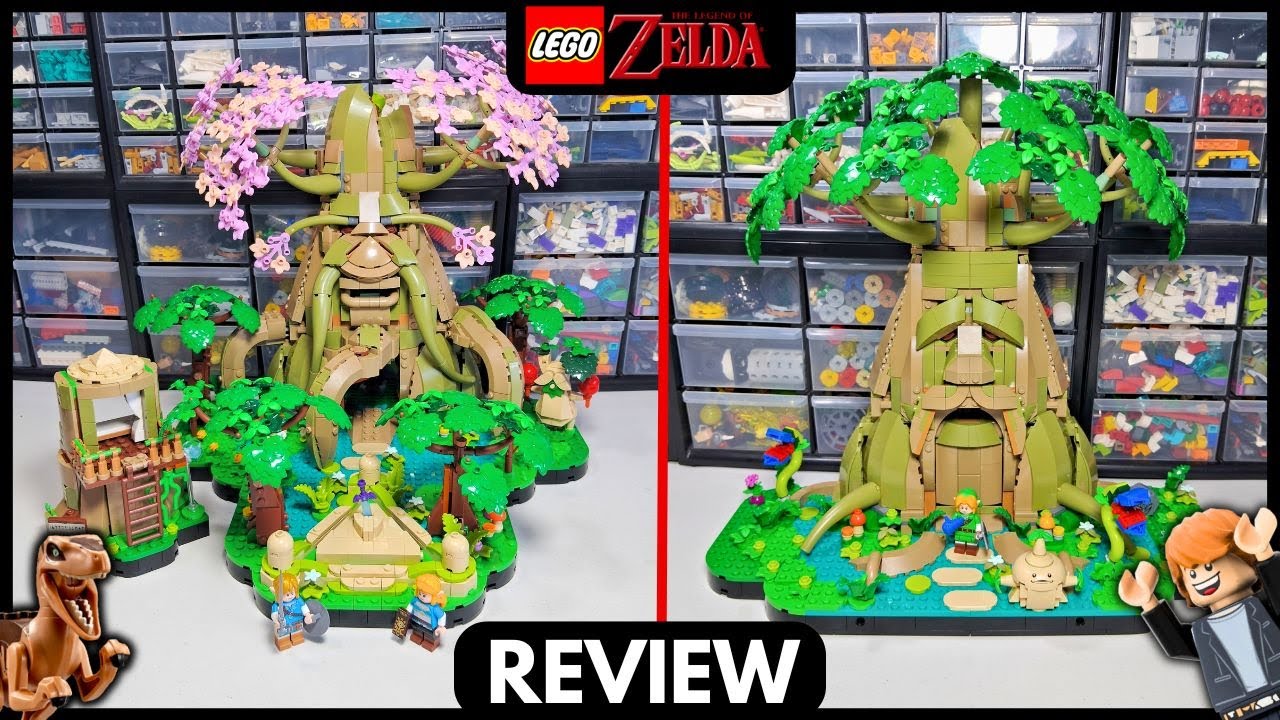 LEGO The Legend of Zelda Great Deku Tree 2 in 1 set(77092) REVIEW a detalle