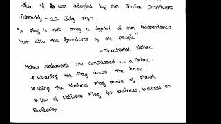 Unit II - current events - National Symbols part 1