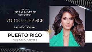 Karla Guilfú Acevedo: Breaking Stigmas on Suicide Prevention | Miss Universe Voice for Change 2023