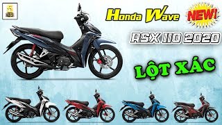 Chi tiết 3 phiên bản 5 màu của Wave RSX 2020