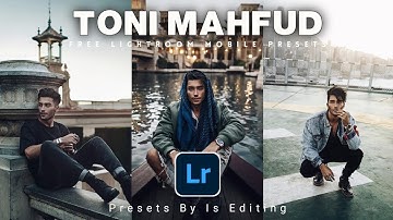 How to Edit Like Toni Mahfud - Lightroom Mobile Presets free DNG | Toni Mahfud Inspired Presets