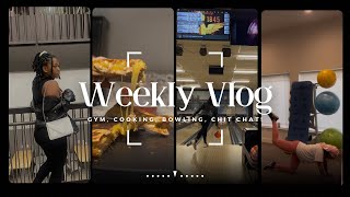 WEEKLY VLOG: let’s catch up!, cooking, getting my life TOGETHER, bowling night | ARMAYA