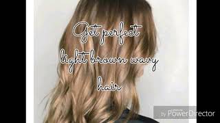 Get perfect light brown hair  forced affirmations