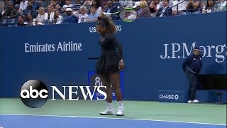 Shocking US Open final as Serena Williams loses, breaks her racket