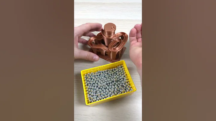 marble run maze machine - 3D printed