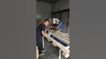 wood pallet  block connection machine  #palletnailer #palletblock #palletnailingmachine  #woodpallet