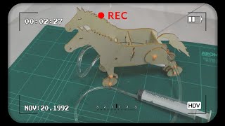 How to make Robot? EP:8 Horse Hydraulicไฮดรอลิค