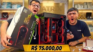 MONTANDO O MELHOR PC GAMER DO MUNDO C\ ASUS ROG RTX 5090 MATRIX