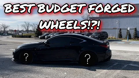 LEXUS RCF GETS NEW WHEELS! | BEST BUDGET SET UP