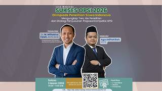 [LIVE WEBINAR] SUKSES OPSI 2026: OLIMPIADE PENELITIAN SISWA INDONESIA