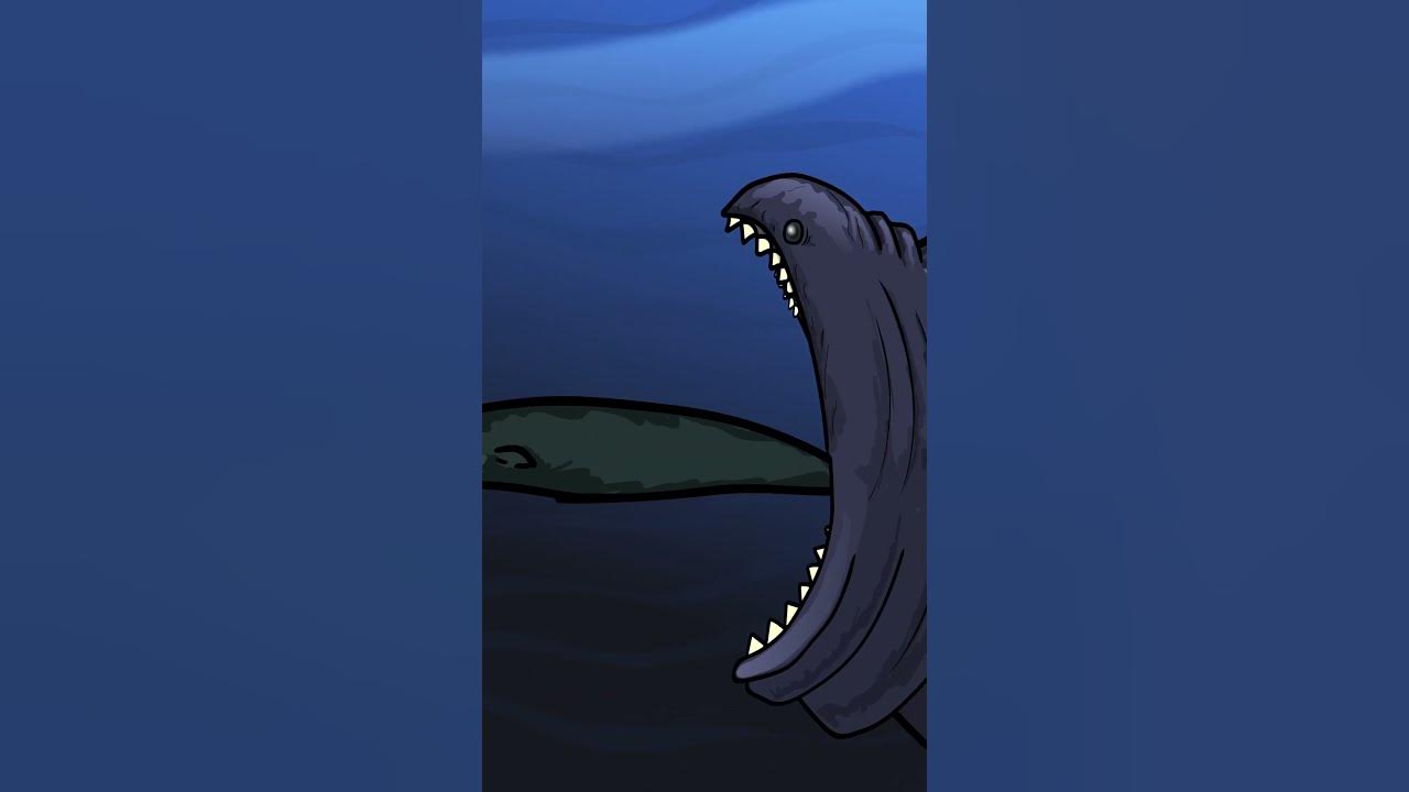 The Bloop VS Megalodon | Bite Fight #shorts  #animation