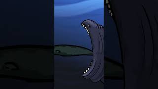 The Bloop VS Megalodon | Bite Fight #shorts  #animation Resimi