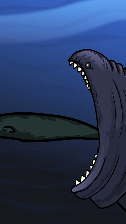 The Bloop VS Megalodon | Bite Fight #shorts  #animation