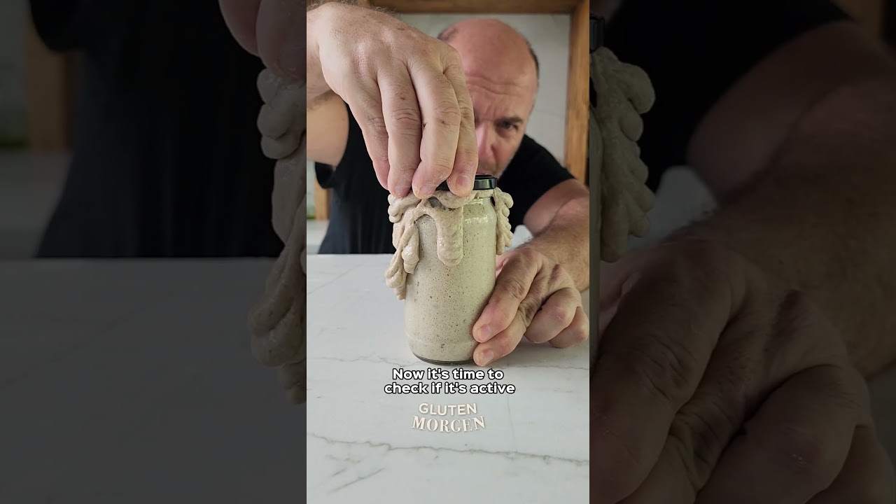 We bake bread with a 240-year-old sourdough starter! 🔥