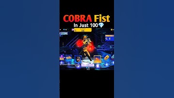 COBRA FIST IN JUST 100 Diamond Will Fist Come? GareenaFreeFire #ff #freefire #shorts
