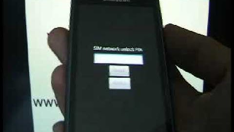 UNLOCK CODE BY IMEI SAMSUNG GALAXY S GT-I9000 www.SIM-UNLOCK.me HANDY ENTSPERREN Freischalten