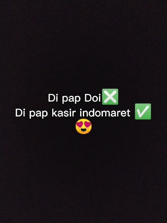 Di PAP kasir indomaret #short #viral #temanhealing