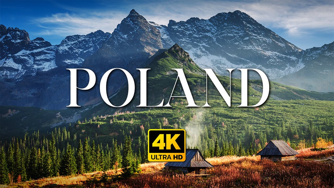 POLAND in 4K - Cinematic Relaxation Film with Ambient Music