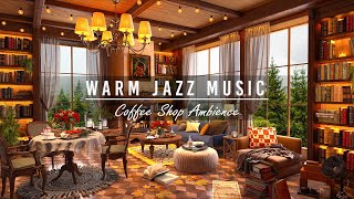 Smooth Jazz Instrumental Music ☕ Jazz Relaxing Music & Cozy Coffee Shop Ambience to Study, Work