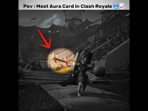 Arrow's Aura...☠️📈 #clashroyale #shorts #edit #fyp