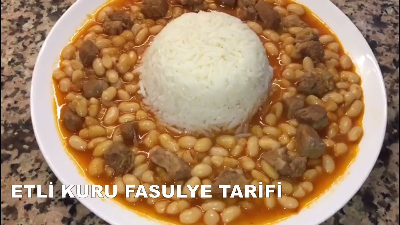 Etli Kuru Fasulye Tarifi Nasıl Yapılır?