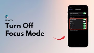How To Turn Off Focus Mode on iPhone | Disable Focus Mode (iOS 18)