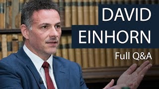 David Einhorn | Full Q&A | Oxford Union