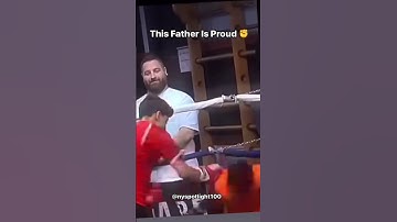 Thumbnail of What A Proud Father Looks Like 😳            #father #fatherandsontime #boxing #fighting
