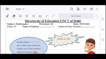 DOE, WORKSHEET 4,class 6th, MATHS, ENGLISH MEDIUM, 15/7/2021