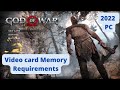 God of war on pc  card memory and settings