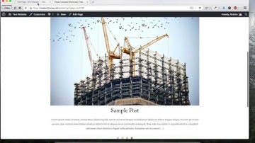 ModernThemes Post Carousel Shortcode