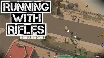 Running With Rifles Gameplay Introduction! (Top-down Battlefield Tactics!)