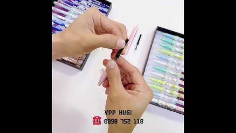 HƯỚNG DẪN SỬ DỤNG BÚT MÁY BẤM XÓA ĐƯỢC